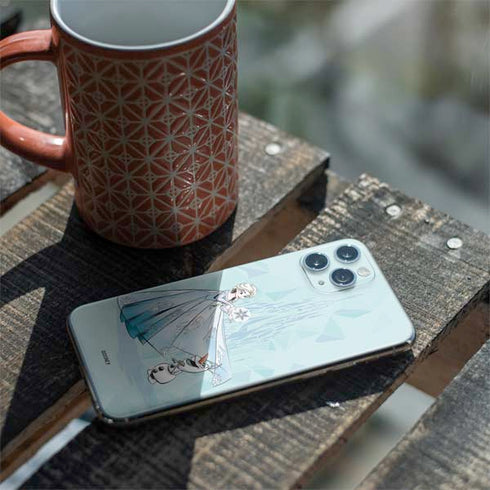 Disney Frozen Elsa and Olaf Art iPhone 11 Pro Skin