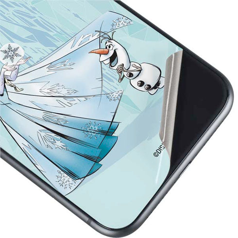 Disney Frozen Elsa and Olaf Art iPhone 11 Skin
