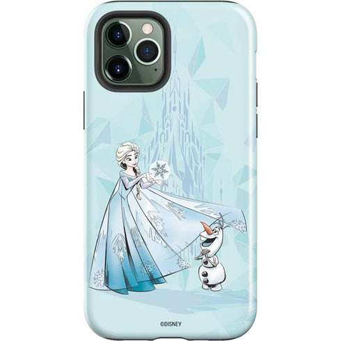 Disney Frozen Elsa and Olaf Art iPhone 12 Pro Max Impact Case