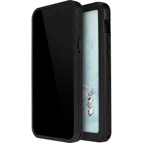 Disney Frozen Elsa and Olaf Art iPhone 12 Pro Waterproof Case