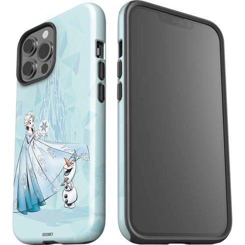 Disney Frozen Elsa and Olaf Art iPhone 13 Pro Max Impact Case
