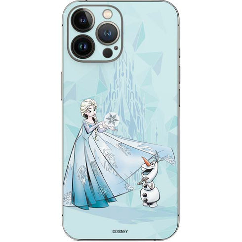 Disney Frozen Elsa and Olaf Art iPhone 13 Pro Max Skin
