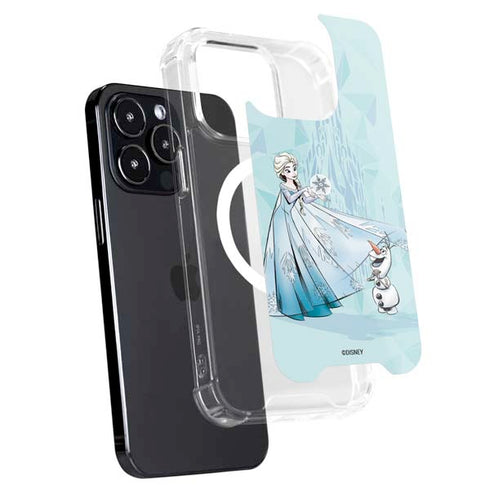 Disney Frozen Elsa and Olaf Art iPhone 15 Pro Max MagSafe Case