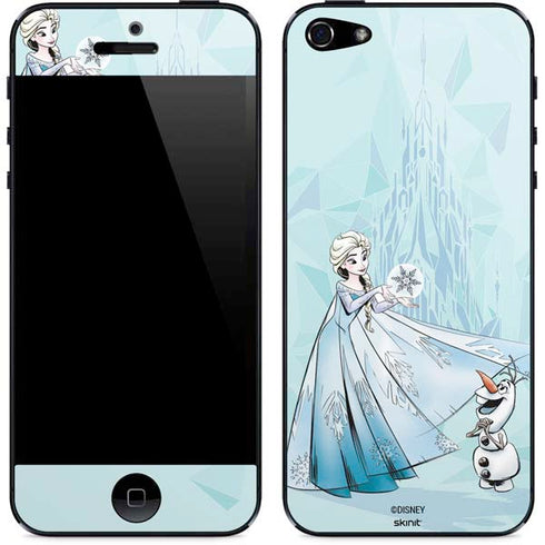 Disney Frozen Elsa and Olaf Art iPhone 5/5s/5SE Skin