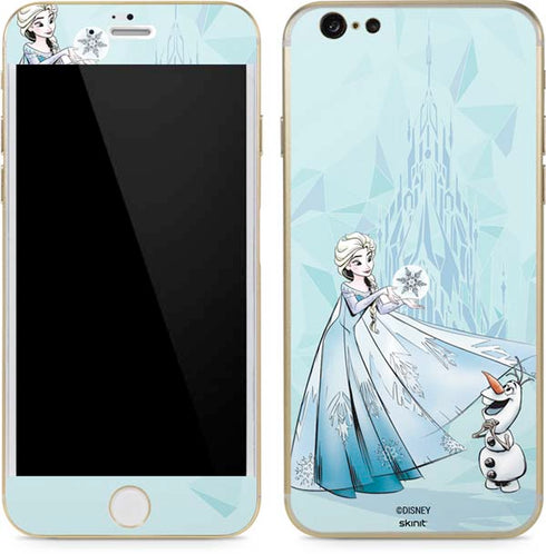 Disney Frozen Elsa and Olaf Art iPhone 6/6s Skin