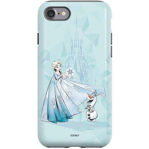 Disney Frozen Elsa and Olaf Art iPhone SE (2nd & 3rd Gen) Pro Case