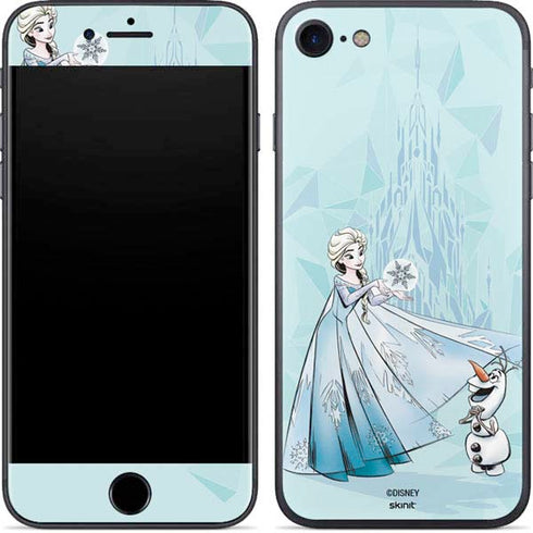 Disney Frozen Elsa and Olaf Art iPhone SE (2nd & 3rd Gen) Skin