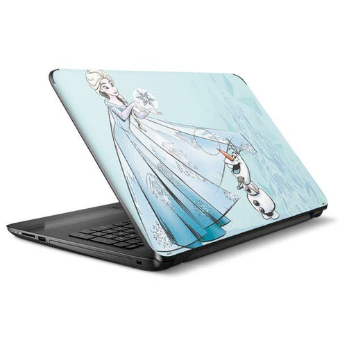 Disney Frozen Elsa and Olaf Art HP Notebook Skin