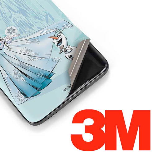 Disney Frozen Elsa and Olaf Art OnePlus 7 Pro Skin
