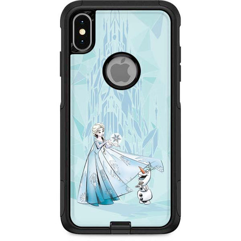 Disney Frozen Elsa and Olaf Art Otterbox Commuter iPhone Skin