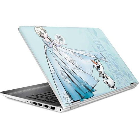 Disney Frozen Elsa and Olaf Art HP Pavilion Skin