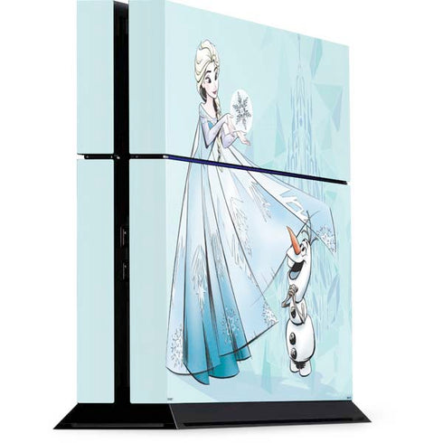 Disney Frozen Elsa and Olaf Art PS4 Console Skin