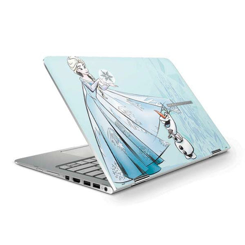 Disney Frozen Elsa and Olaf Art HP Spectre Skin