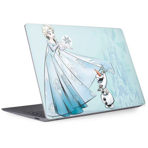 Disney Frozen Elsa and Olaf Art Surface Laptop 3 13.5in Skin