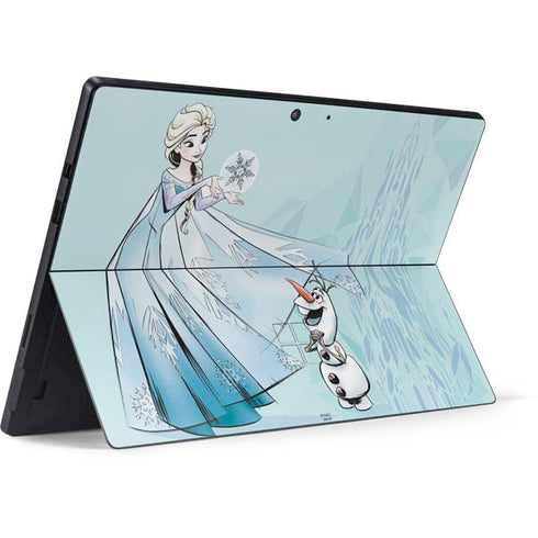 Disney Frozen Elsa and Olaf Art Surface Pro 7 Skin