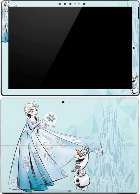 Disney Frozen Elsa and Olaf Art Surface Pro (2017) Skin