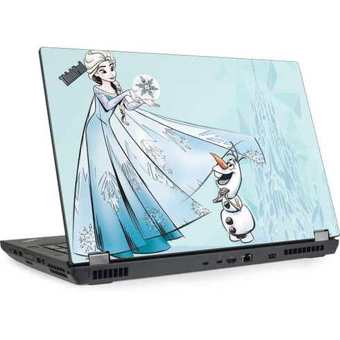 Disney Frozen Elsa and Olaf Art Lenovo ThinkPad Skin