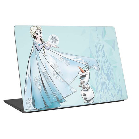 Disney Frozen Elsa and Olaf Art Universal Laptop 16.6in (13.4 x 9.7in) Skin