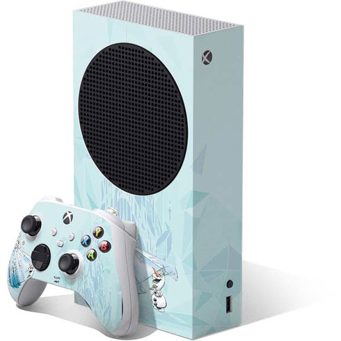 Disney Frozen Elsa and Olaf Art Xbox Series S Skins
