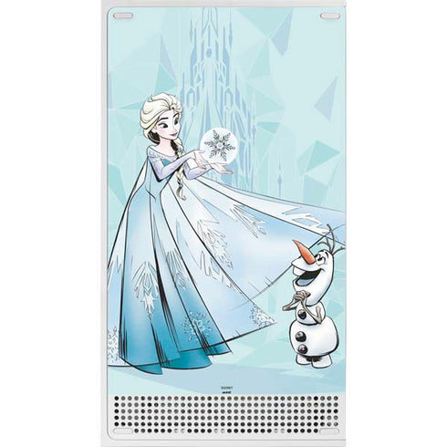 Disney Frozen Elsa and Olaf Art Xbox Series S Skins