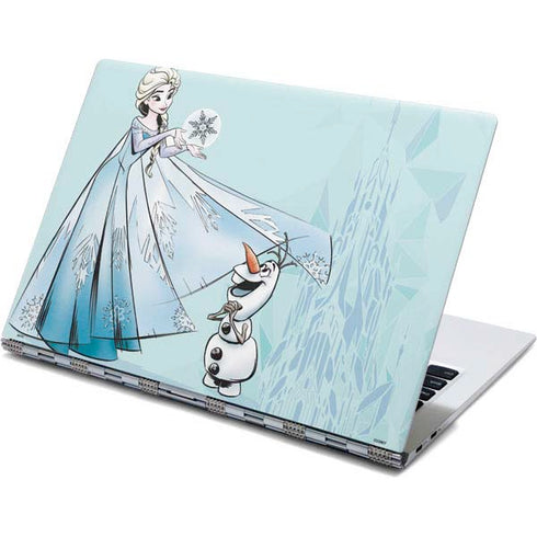 Disney Frozen Elsa and Olaf Art Yoga 910 2-in-1 14in Touch-Screen Skin