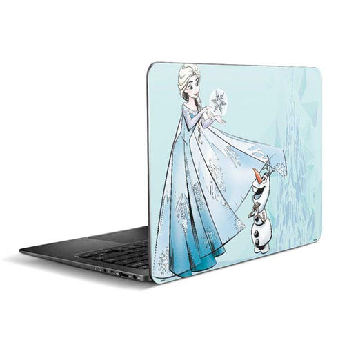 Disney Frozen Elsa and Olaf Art Zenbook UX305FA 13.3in Skin