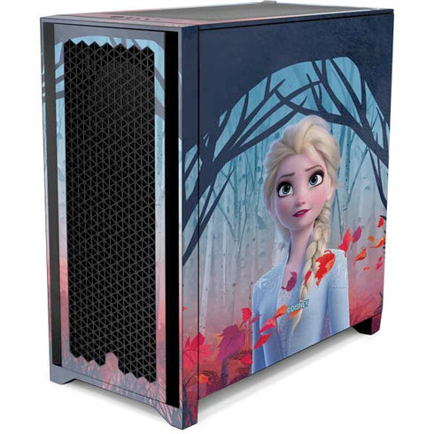 Disney Frozen II Elsa Corsair 4000D Tempered Glass Mid-Tower ATX Case Skin