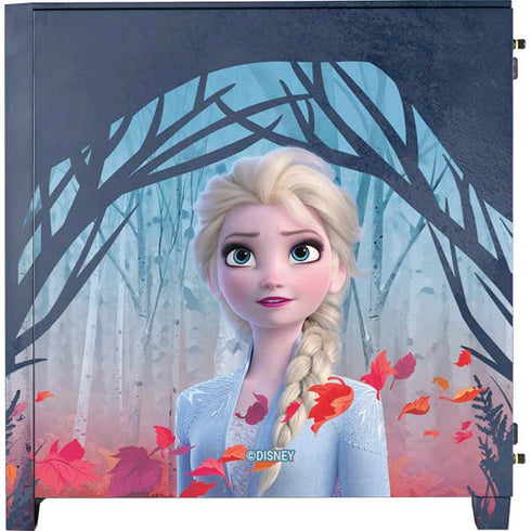 Disney Frozen II Elsa Corsair 4000D Tempered Glass Mid-Tower ATX Case Skin