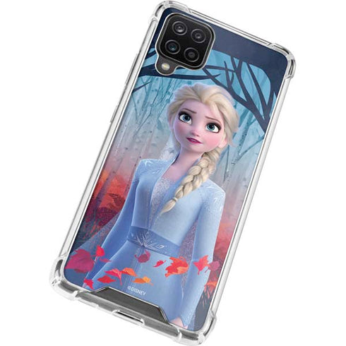 Disney Frozen II Elsa Galaxy A12 Clear Case