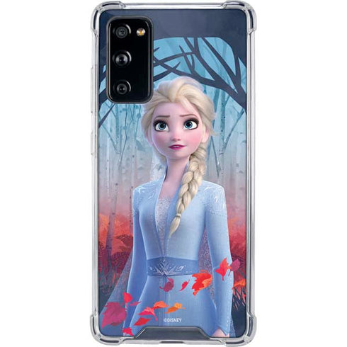 Disney Frozen II Elsa Galaxy S20 FE Clear Case