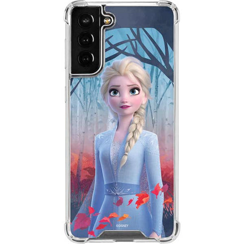 Disney Frozen II Elsa Galaxy S21 FE Clear Case