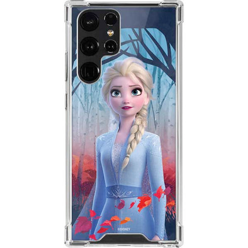 Disney Frozen II Elsa Galaxy S22 Ultra Clear Case