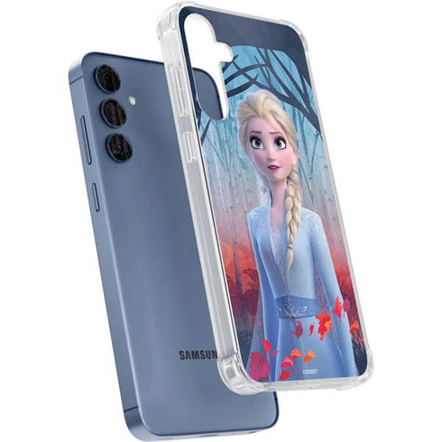Disney Frozen II Elsa Galaxy S24 Clear Case