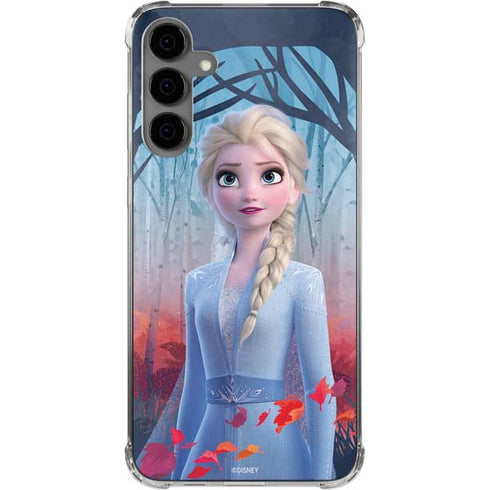 Disney Frozen II Elsa Galaxy S24 Plus Clear Case