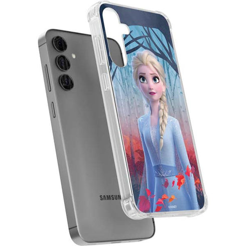 Disney Frozen II Elsa Galaxy S24 Plus Clear Case