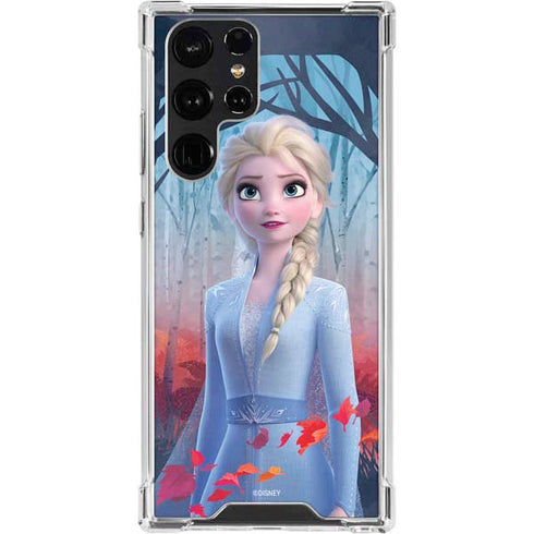 Disney Frozen II Elsa Galaxy S24 Ultra Clear Case