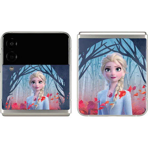 Disney Frozen II Elsa Galaxy Z Flip3 5G Skin