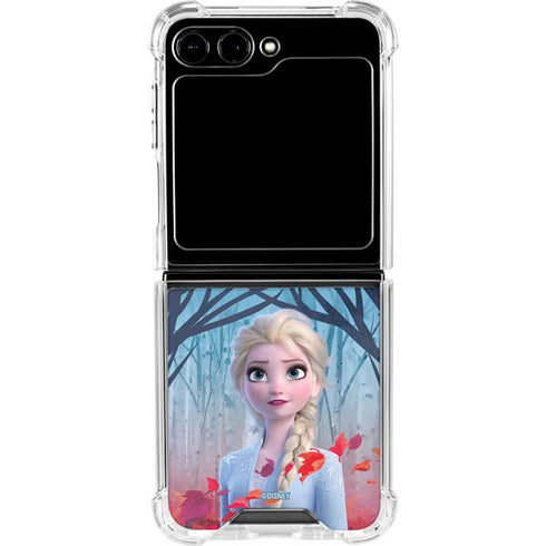 Disney Frozen II Elsa Galaxy Z Flip5 5G Clear Case