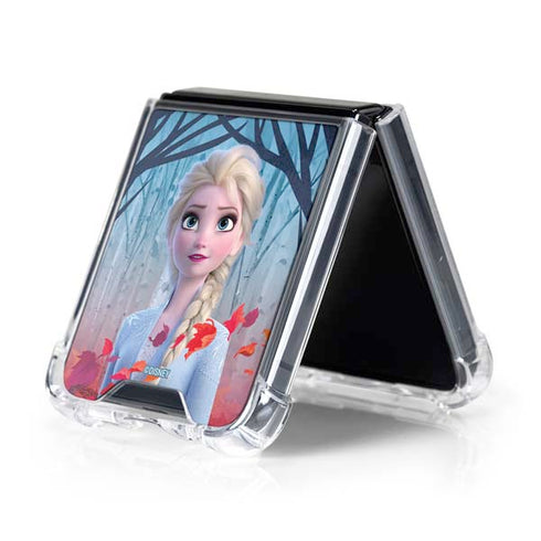 Disney Frozen II Elsa Galaxy Z Flip5 5G Clear Case