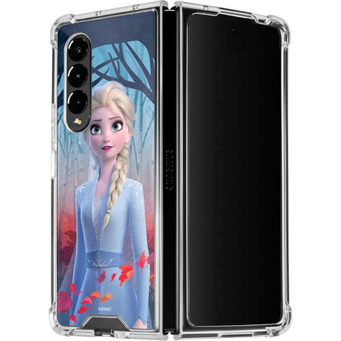 Disney Frozen II Elsa Galaxy Z Fold4 5G Clear Case