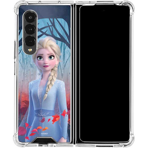 Disney Frozen II Elsa Galaxy Z Fold4 5G Clear Case