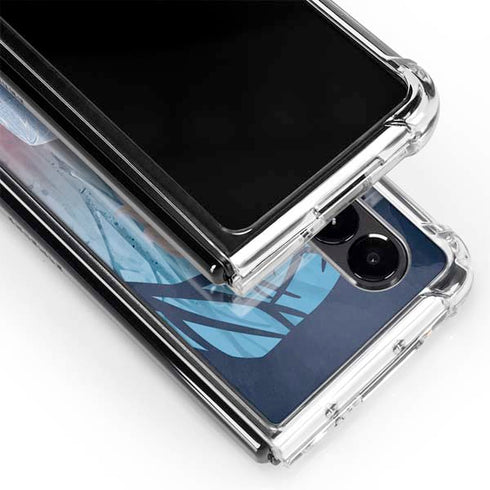 Disney Frozen II Elsa Galaxy Z Fold4 5G Clear Case
