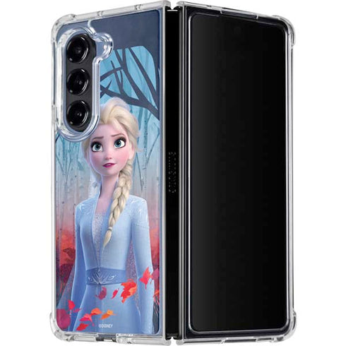 Disney Frozen II Elsa Galaxy Z Fold5 5G Clear Case