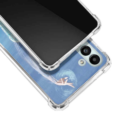 Disney Frozen Elsa Icy Powers Art Galaxy A13 5G Clear Case