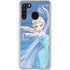 Disney Frozen Elsa Icy Powers Art Galaxy A21 Clear Case