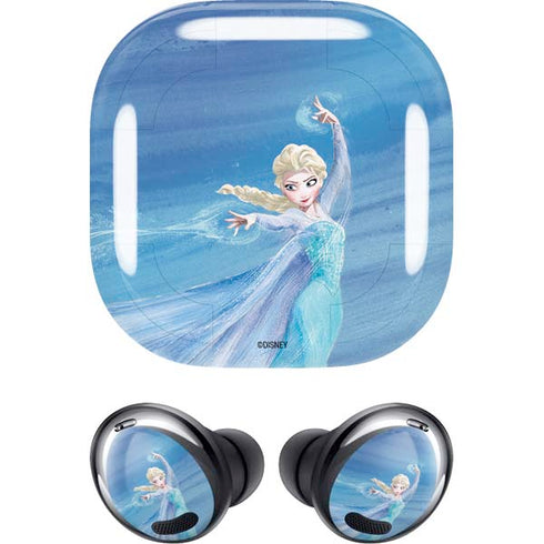 Disney Frozen Elsa Icy Powers Art Galaxy Buds Pro Skin