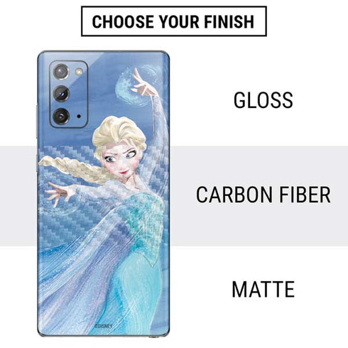 Disney Frozen Elsa Icy Powers Art Galaxy Note20 5G Skin