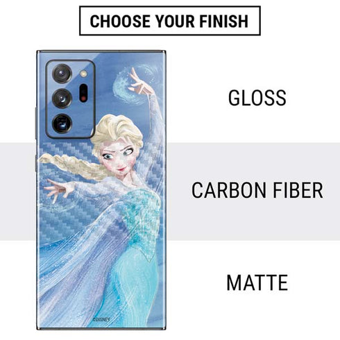 Disney Frozen Elsa Icy Powers Art Galaxy Note20 Ultra 5G Skin