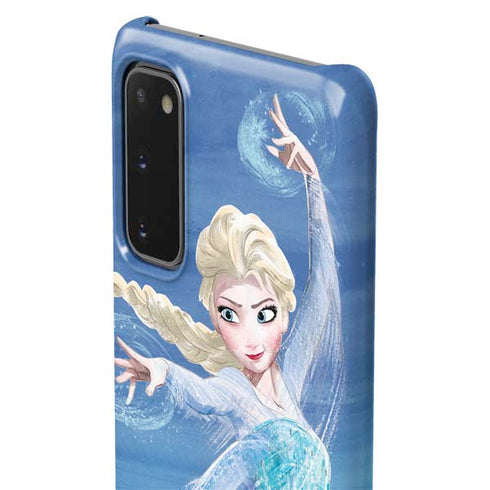 Disney Frozen Elsa Icy Powers Art Galaxy S20 Lite Case