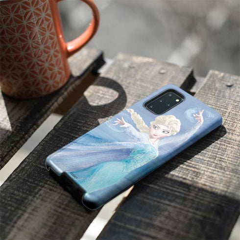 Disney Frozen Elsa Icy Powers Art Galaxy S20 Plus Pro Case